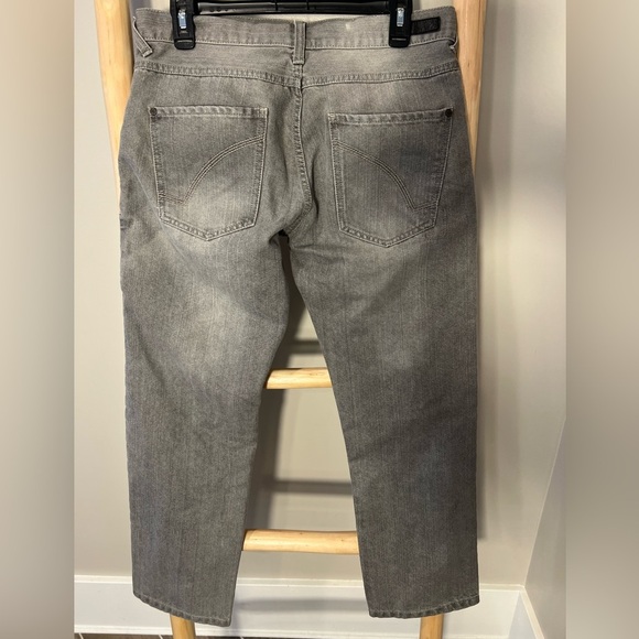 ✨Ring Of Fire 32/30 strait leg Men's Gray Jeans casual denim - Picture 2 of 7